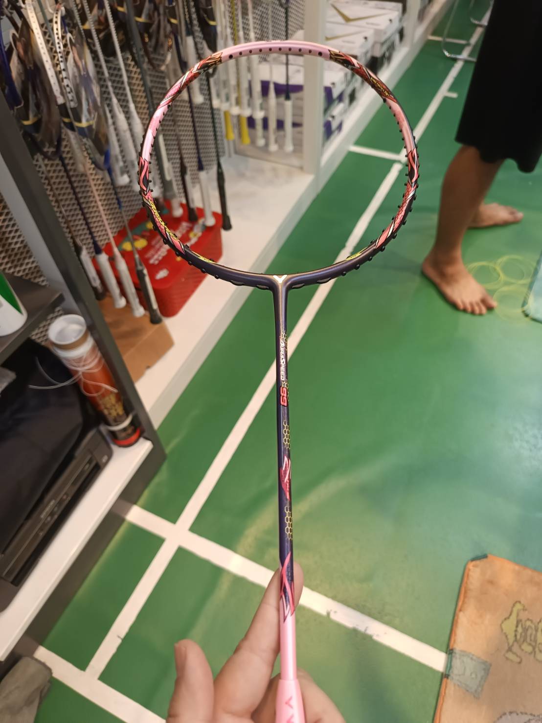 Victor ไม้แบดมินตัน ARS 99 (ชมพู)